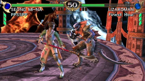 Soul Calibur: Broken Destiny screenshot 3 for PSP